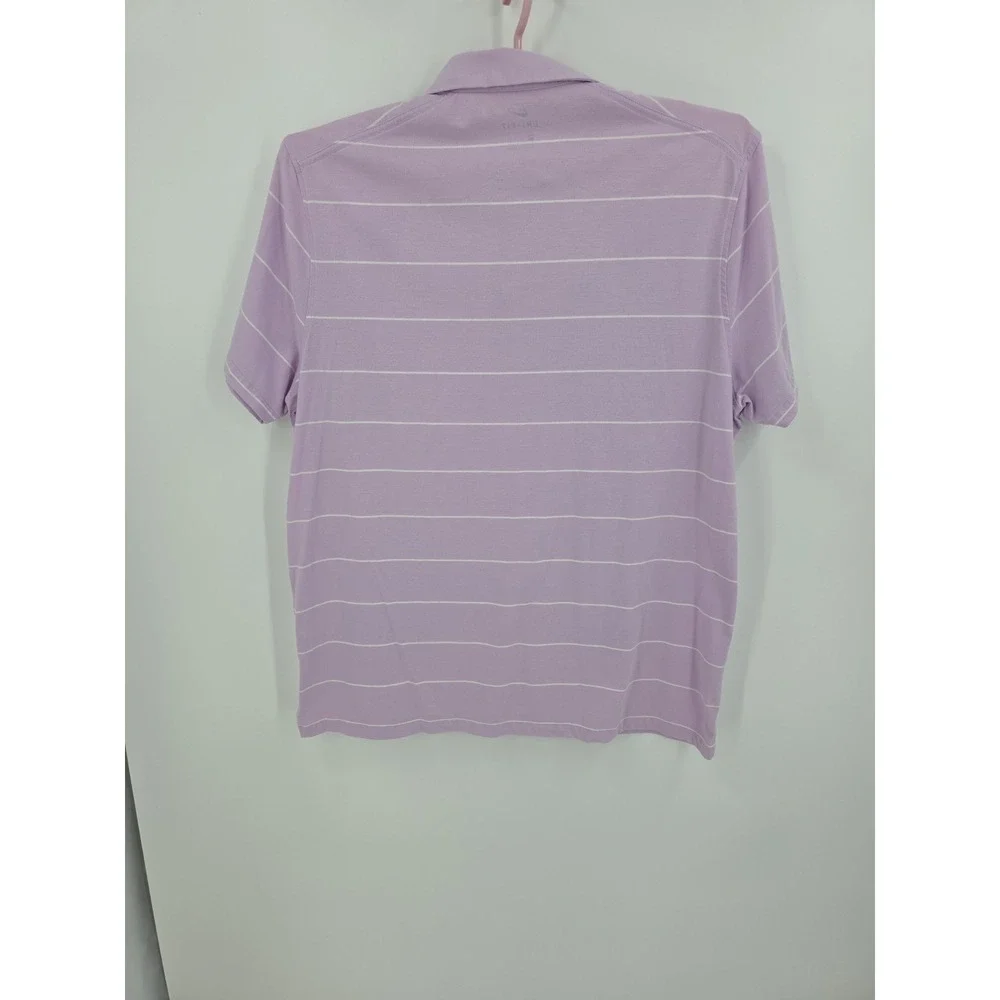 Nike Dri-Fit Men's‎ XXL Purple and White Polo Size XXL Vented Underarm